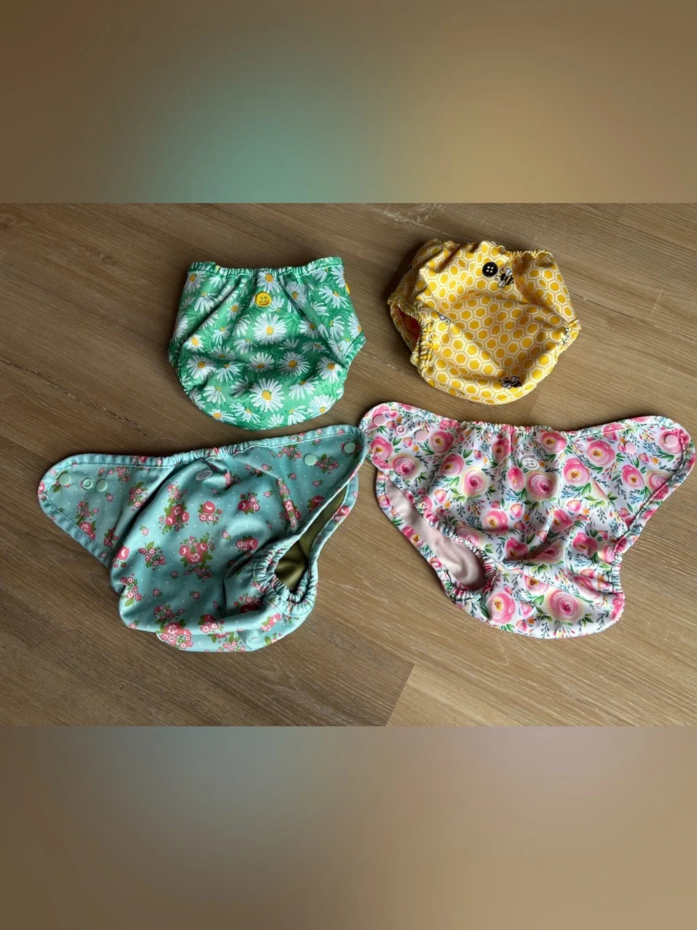 Cloth diaper covers - Button Diapers - Floral/Girly prints